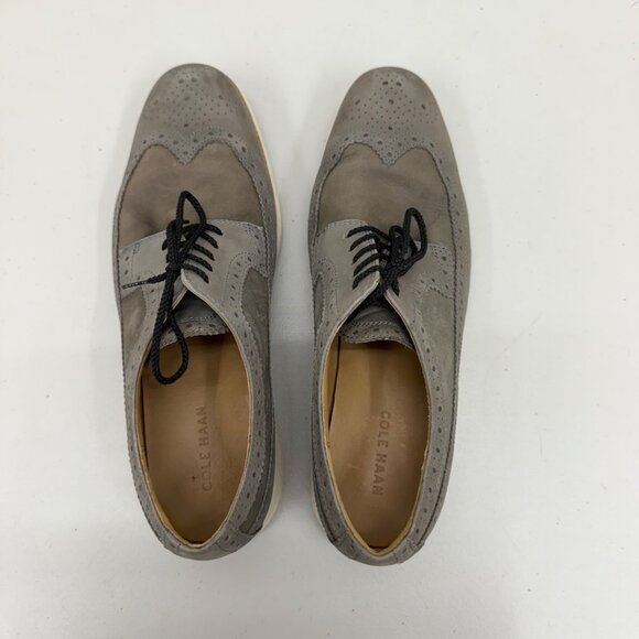 Cole Haan Lunargrand Wing Tip Oxford Leather Dress Shoes Mens size 12 M